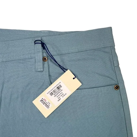 Onward Reserve Flex Micro Canvas Five Pocket Stretch Pant Mens 40x32 Smoke Blue